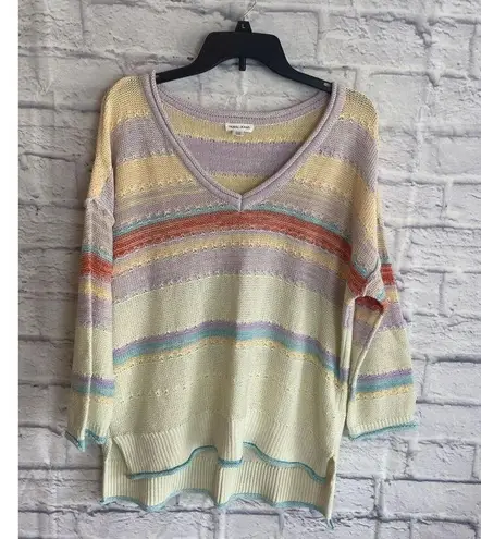 Tribal Jeans Women’s NWOT Cozy Casual Striped Sweater Size XL