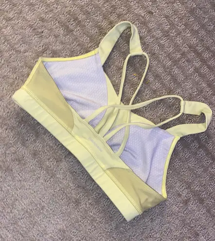 Patagonia Yellow  Sports Bra