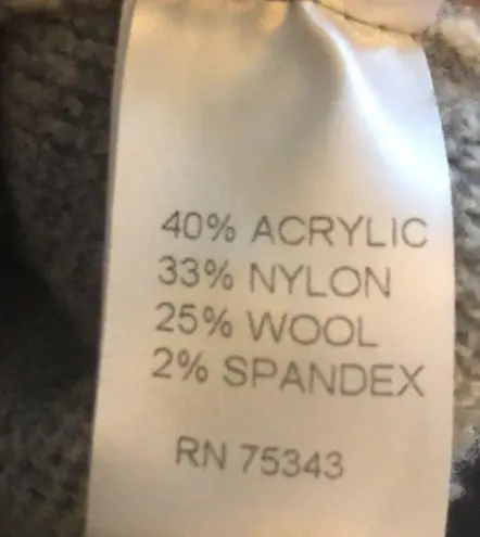 Cocogio Italian Cardigan Wool Blend Knit Boxy Blazer 3