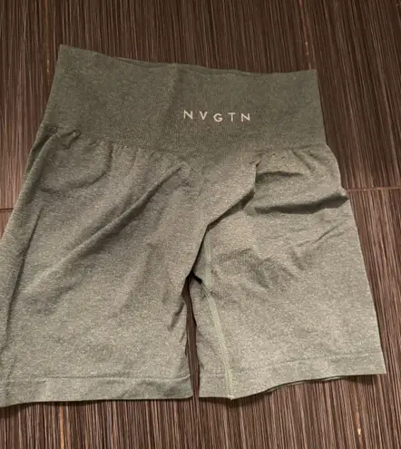 NVGTN dark forest green  pro shorts