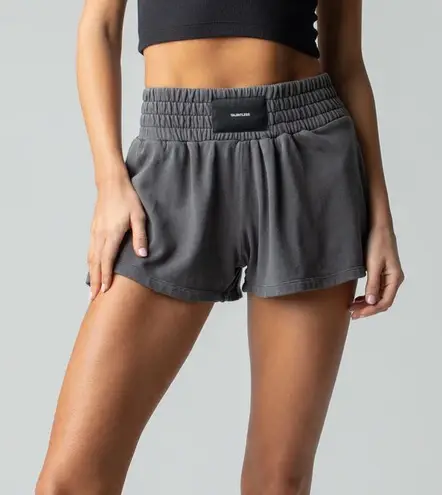 Talentless WOMENS BOXING SHORTS steel grey medium