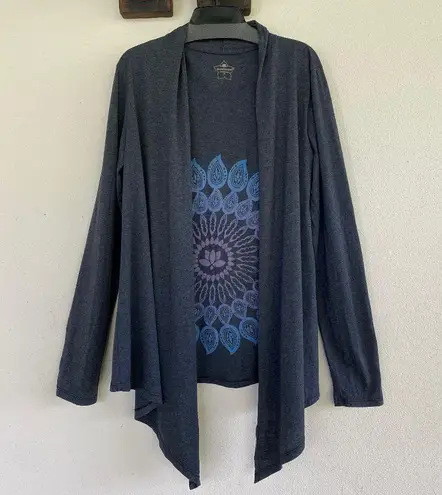 Pure Karma - Women’s Grey Open Front Cardigan