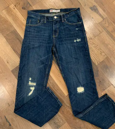 Levi's  502 Regular Taper Distressed Jeans Size 16