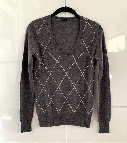 Club Monaco Merino Wool V-Neck Pullover Sweater