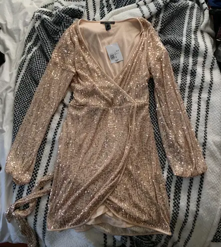 forever 21 gold sequin dress Sequin Bodycon Midi Tank Dress BURGUNDY / S main image 1
