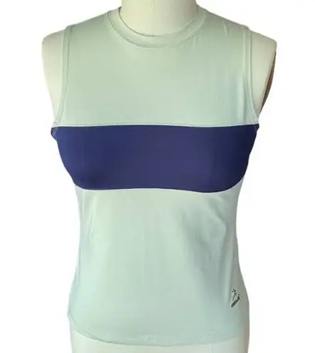 ATIVA Light Green & Black Workout Sleeveless Activewear Top ~ Women's Size XS