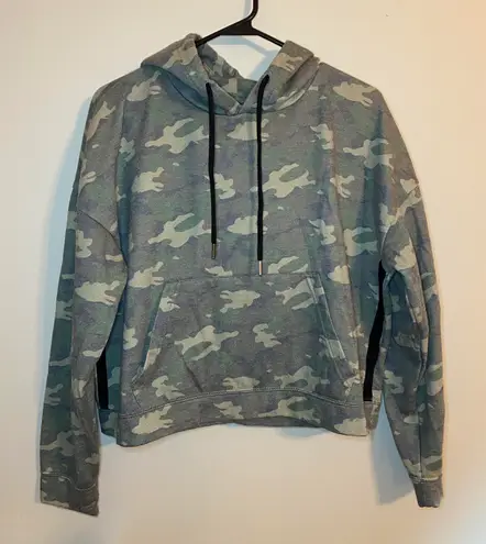 Camo Crop Hoodie