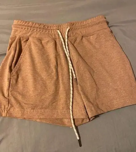 Thread and Supply Pink Drawstring Pj Shorts