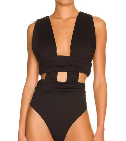 NBD Revolve -  Christienne Bodysuit / Swimsuit in Black