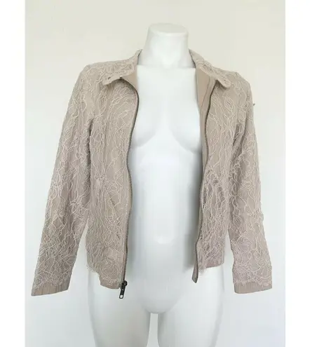 Planet Blue BLUE LIFE by Lace blazer Jacket XSMALL Beige Bohemian DRESS NEW