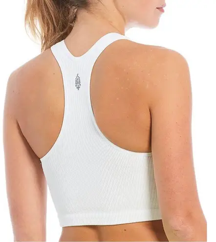 Free People MEDIUM WHITE Throw Crop Bra Top Brand new with tags