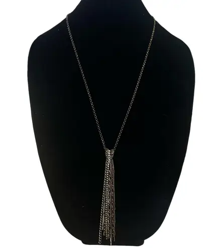 Simply Vera, Vera Wang Simply Vera Vera Wang Long Tassel Chain Necklace