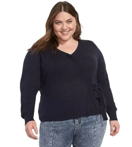 Lane Bryant NWT  Faux Wrap Sweater Size 18/20