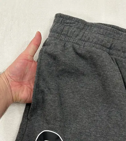 Nba Chicago Bulls Basketball UNK Gray Graphic Logo Joggers Sweatpants Size L