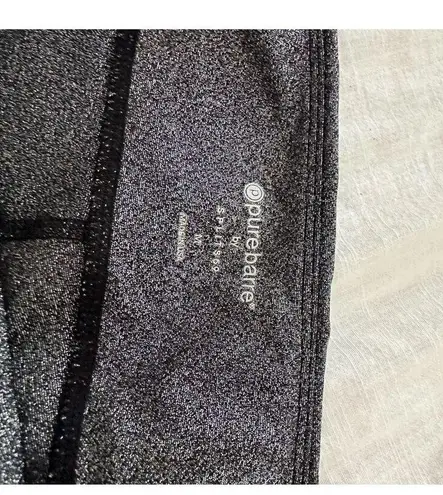 Pure Barre Women’s Medium Splits 59 Glitter Workout Pants