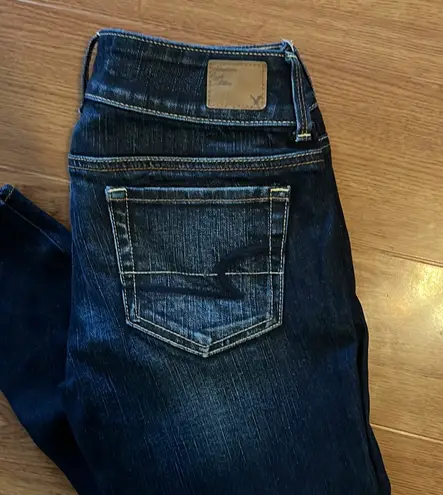 American Eagle Artist Cropped Jeans Size 2