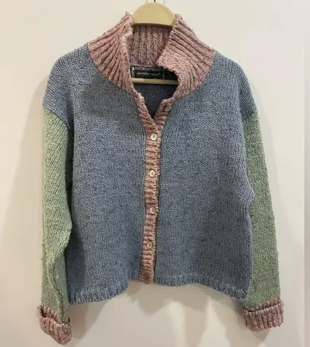 Vintage Jennifer Reed Multicolor Pastel Cardigan