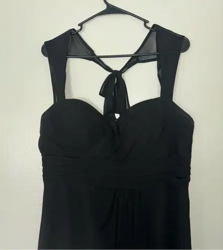 Bill Levkoff Black Maxi Dress