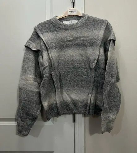 IRO Gray Knit Valya Sweater Size Small $365