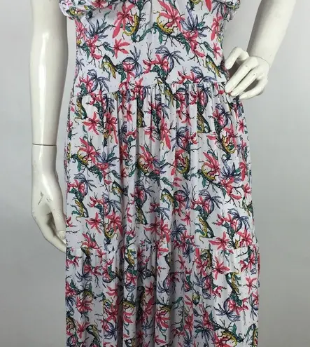 MISA Los Angeles Tbags Los Angeles Floral Tiered Maxi Dress