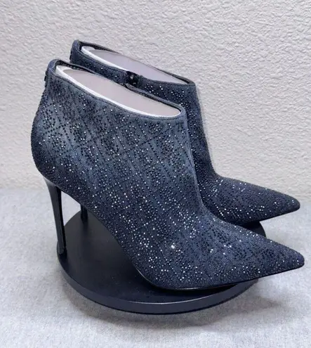 Guess  Fazzie 2 Black Heel Bootie Ombre Sparkle Size 9 M