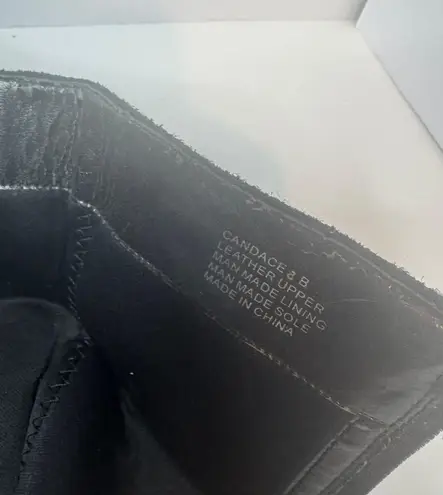 CHAPS Candace Black Knee High Zip Up Boots Size 8B thumbnail 10