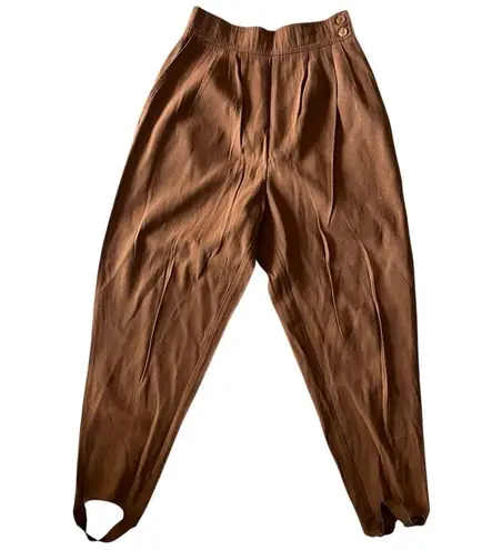 Counterparts Vtg Brown Women's Pants Size Small Business Casual Office Neutral