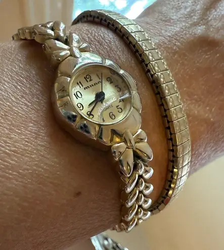 Vintage milan watch Gold