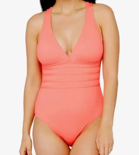 La Blanca Island Goddess One Piece
Swimsuit Crisscross Back