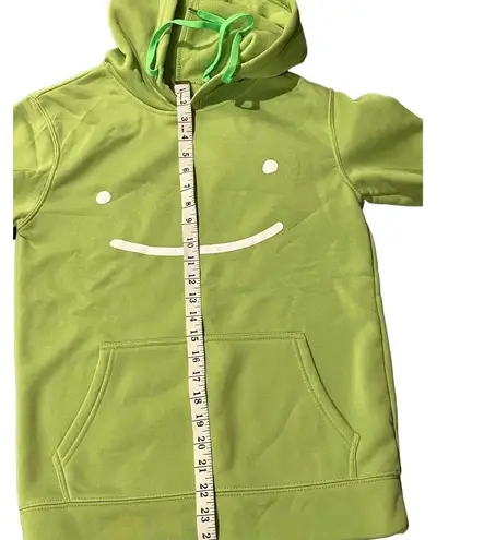 Dream Smile Merch Hoodie for Men Women, lime green , size small