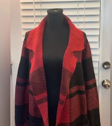 Absolutely Famous - Plaid Cardigan Sweater size XL