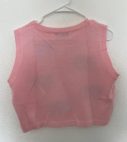 SheIn Strawberry Sweater Vest