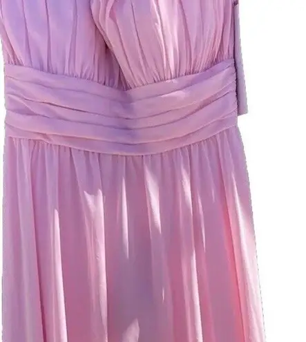 Madeline Gardner Formal Dress Women’s Sz 8 Pink Rose Long Dress MoriLee NWT