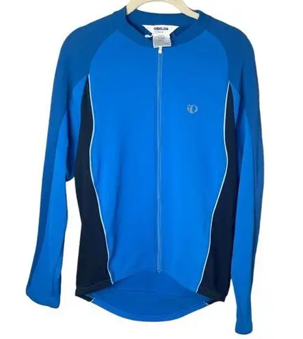 Pearl Izumi  Unisex Cycling Zip Front Top Size Medium in Blue