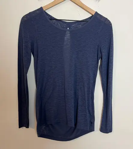 Lululemon - Low Key Long Sleeve Dazed Athletic Workout Running Yoga Travel