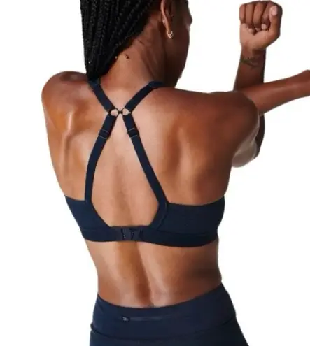 Sweaty Betty  Black Ultra Running Non-padded Convertible Back Sports Bra