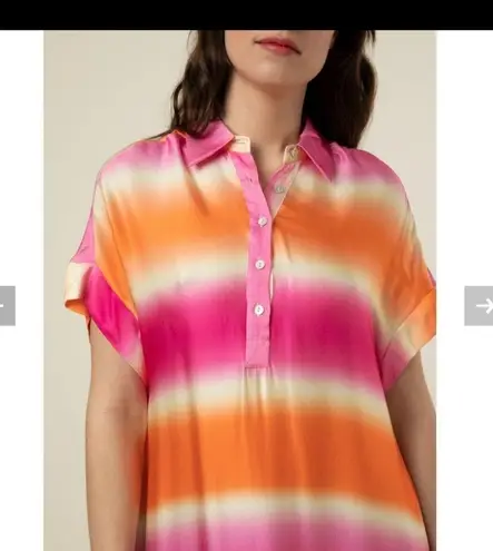 FRNCH Italian Galiena Midi Dress. Size Medium.