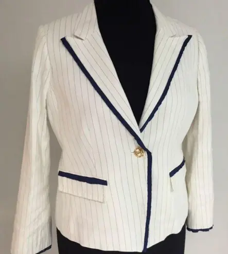 Ivanka Trump Pin Stripes Short Blazer NWT
