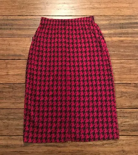 Cathy Daniels  Skirt Houndstooth