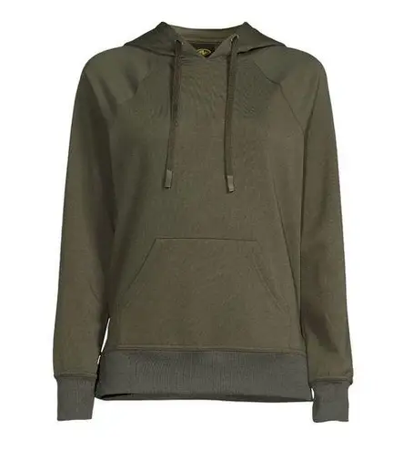 Athletic Works  Womens Hoodie Size Small 4-6 Olive Green New