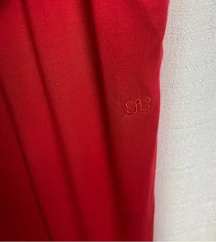 ALBION FIT Red The Merry Bamboo Long Sleeve Jumpsuit Sz.XS NWT