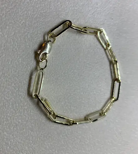 Tehrani Jewelry Paper Clip 14k Gold Bracelet Perfect Gift