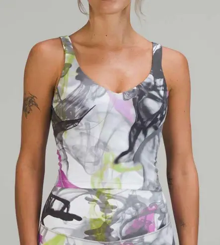 Lululemon Throwback Print Align Tank Top size 4