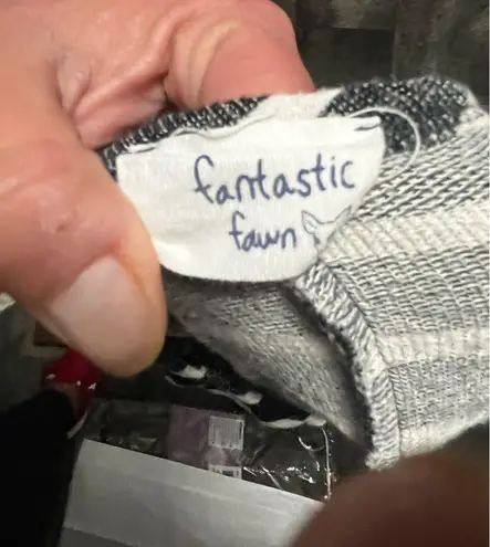 Fantastic Fawn Fantastic Fix Striped Black and White Top