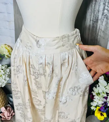 Urban Outfitters Champagne Jacquard Pants