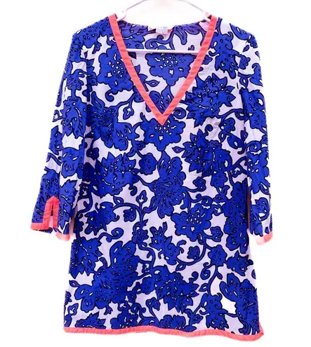 BODEN Lilian Kaftan Cover Up
Loose Fit Lightweight Tunic Top Blue Size 4