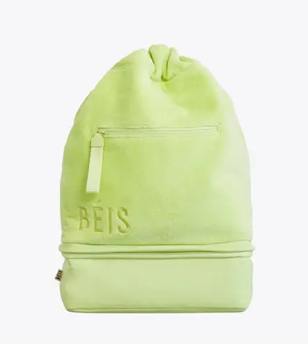 BEIS Terry Backpack Cooler, Citron