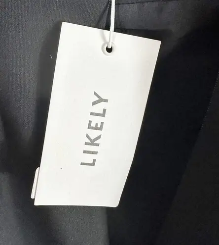 Likely Zippy Black Formal Party Mini Dress Size US 4