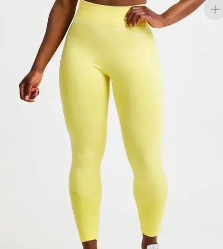 AYBL  Yellow Motion Seamless Leggings thumbnail 1