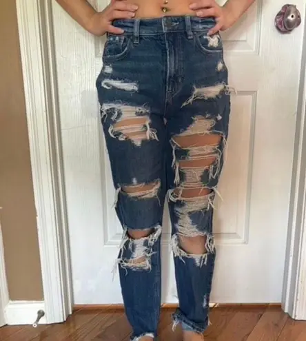 American Eagle ripped jeans